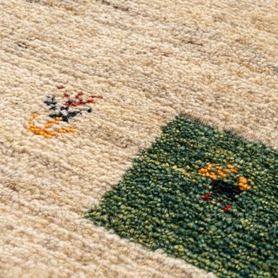 ☆ペルシャ手織りギャッベ 玄関マットMサイズ 13 | 三越伊勢丹